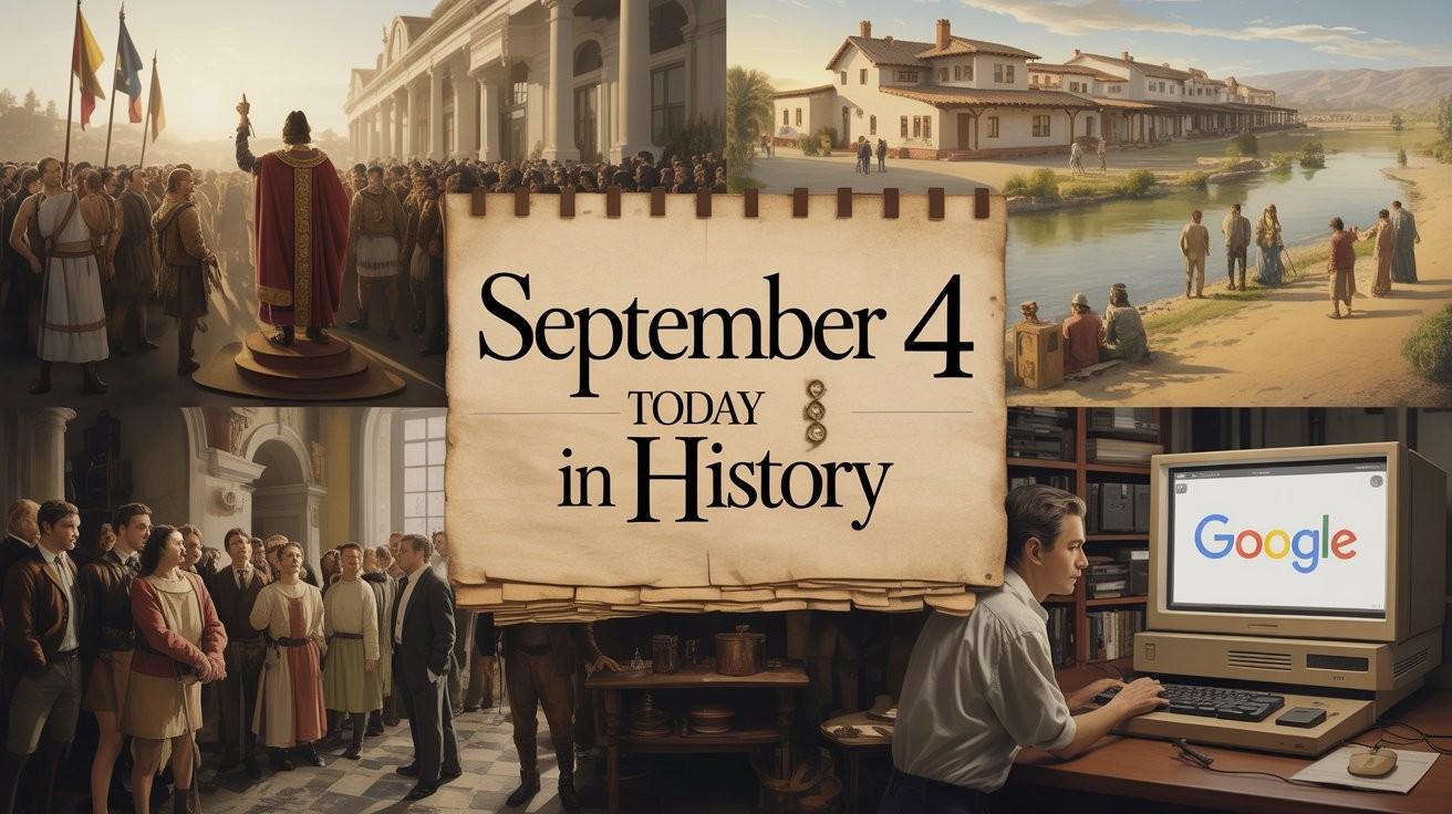 Today in History September 4 fact and evants