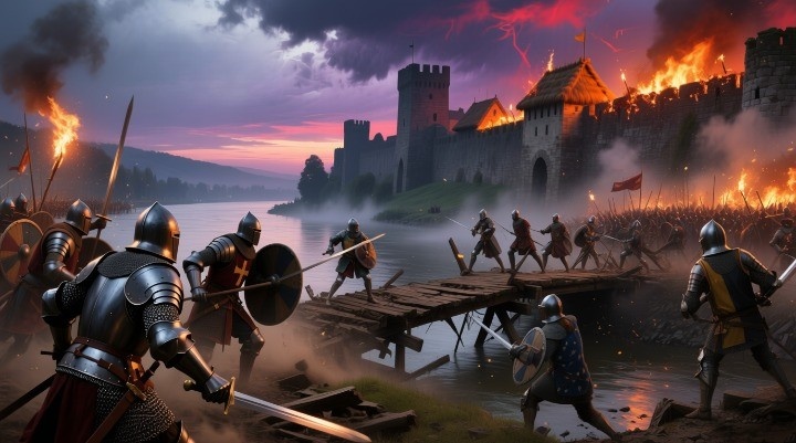 The First Battle of Andernach (876 AD): The Carolingian Showdown