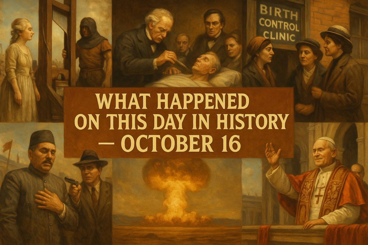 From empires to exploration, what happened on this day in history October 16 reveals turning points that shaped nations and ideas.