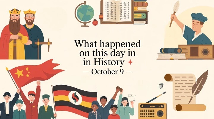 Explore key moments, anniversaries and people — What Happened On this Day in History October 9 — Kepler’s supernova, the Wuchang Uprising, cultural premieres and scientific firsts.