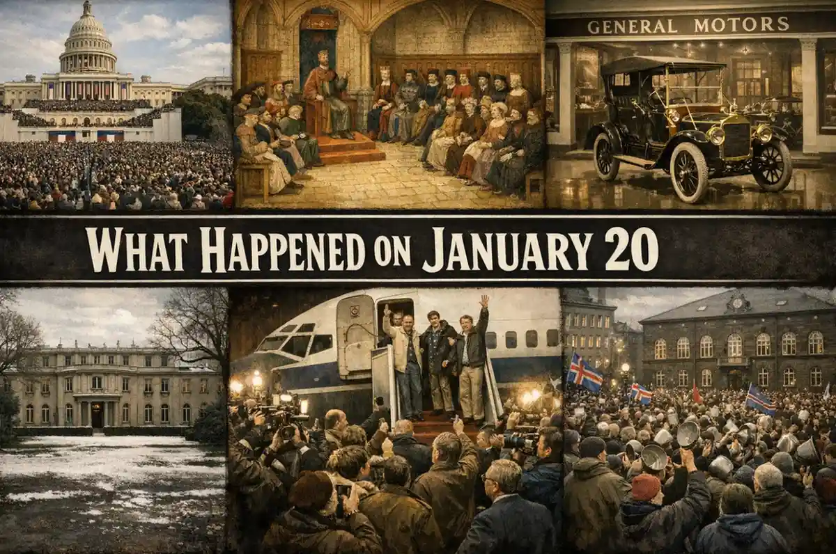 From the dark logistics of the Wannsee Conference to the historic non-consecutive inauguration of 2025, learn what happened on this day in history January 20.
