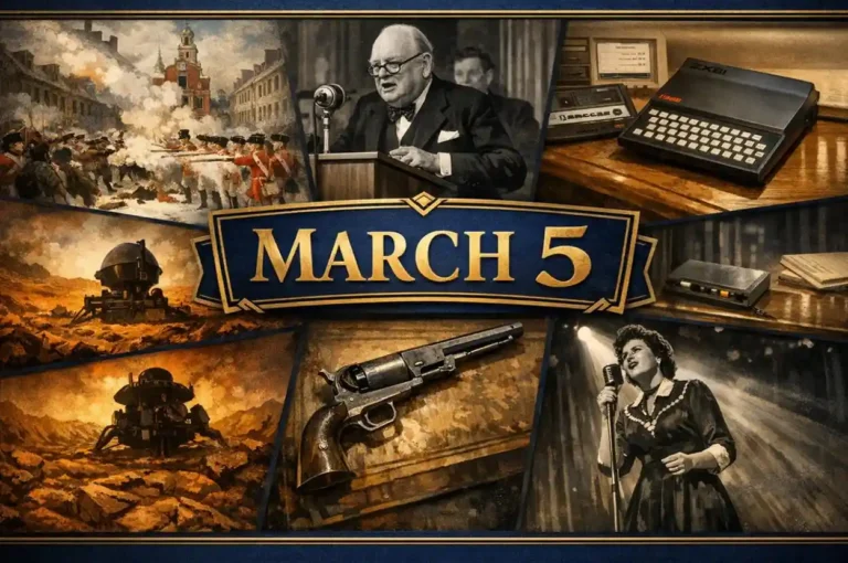Witness the milestones of science and exploration in what happened on this day in history March 5, from Venera 14 landing on Venus to the ZX81 computer.