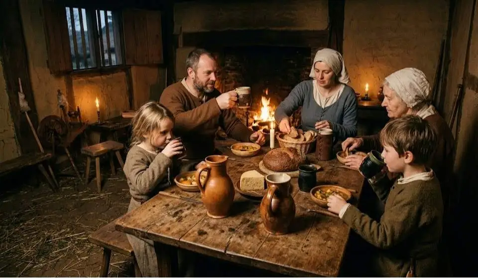Medieval ale was typically weak by modern standards