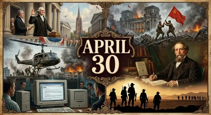 What happened during the Louisiana Purchase and the Vietnam War? Join us as we look at This day in history April 30 and other major historical events.