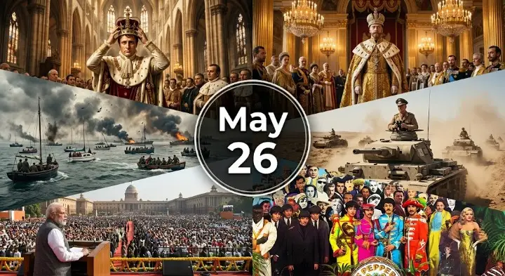 What happened on May 25 in history