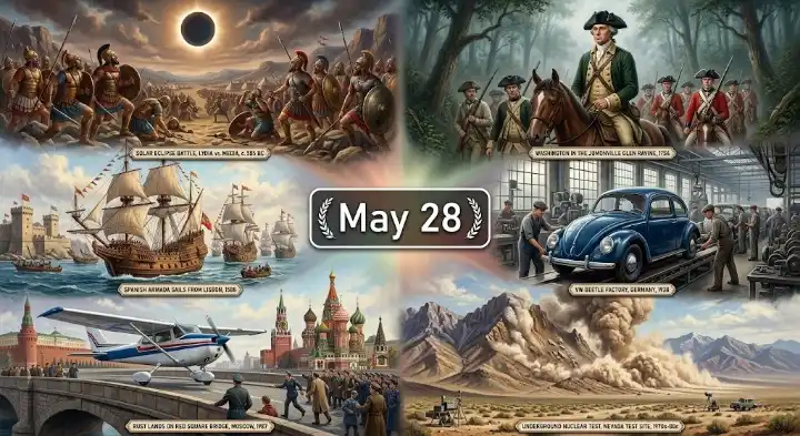 Read how this day in history May 28 triggered global changes from the violent fall of the Paris Commune to a historic political shift in Nepal's mountains.