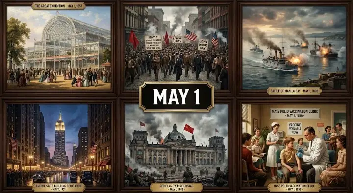 Understand how the Haymarket Affair and the Battle of Manila Bay changed our world during this day in history May 1. A look at the events that define today.