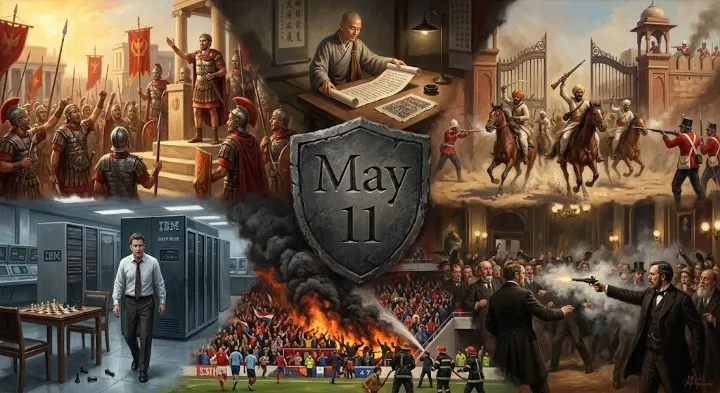 From a Prime Minister's assassination to the historic dawn of AI, see the stories that defined This Day in History May 11 and reshaped our modern world.