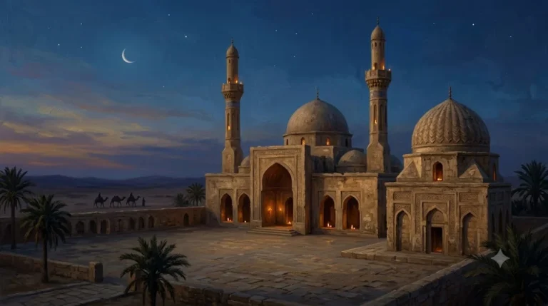 The mosque and tomb built around the site of Khalid bin Walid death in Homs